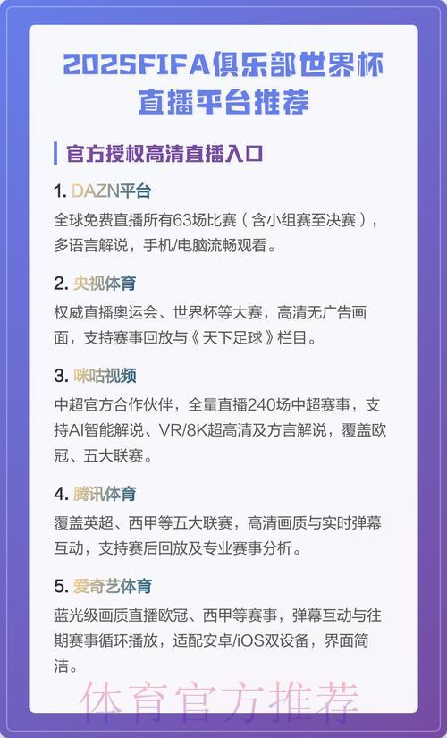 免费观看世界杯赛事直播的在线平台推荐 免费观看世界杯赛事直播的在线平台推荐
